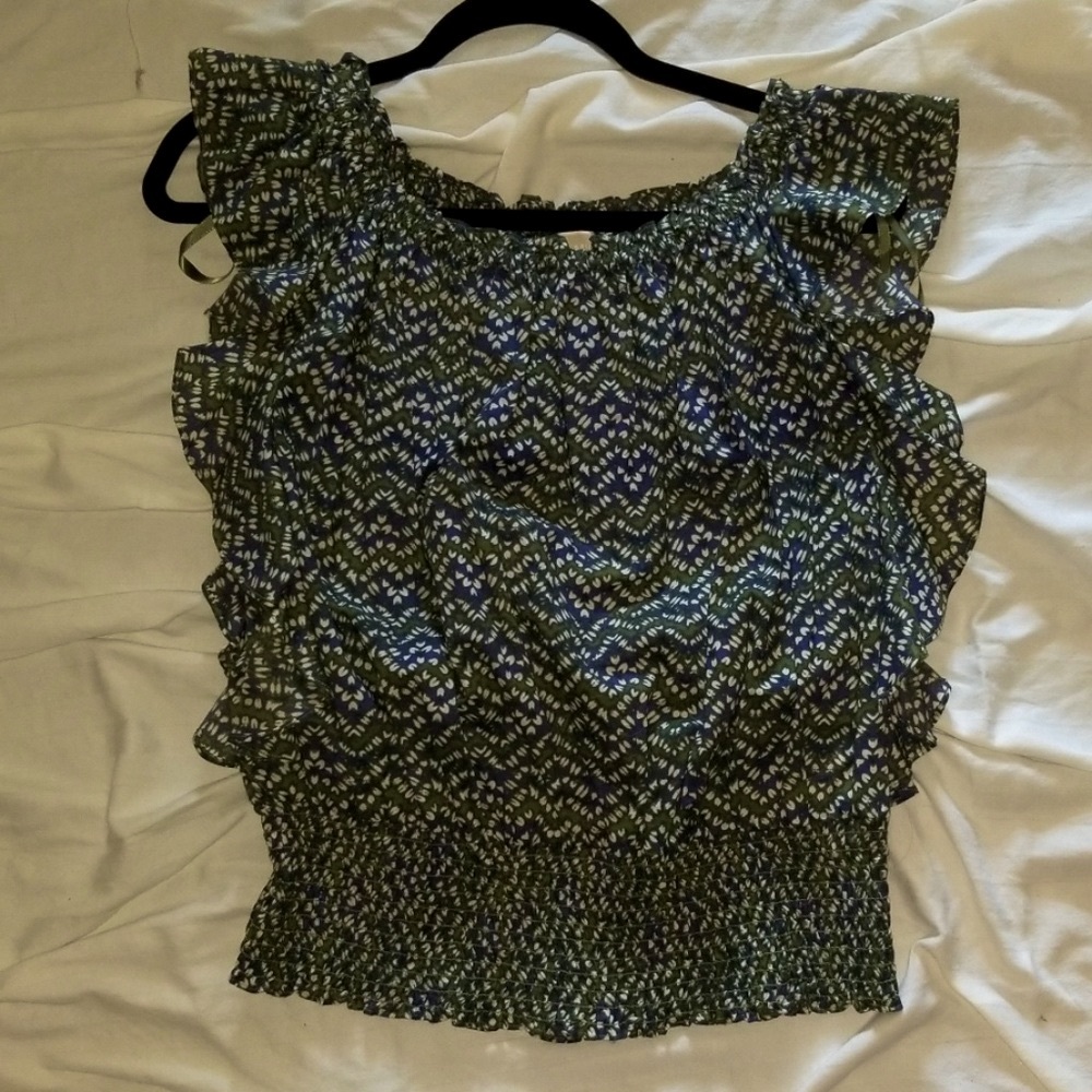 Michael Kors Cute Ruffled Top S